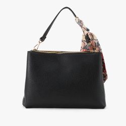 Grand Sac Multi Poches Noir Priska