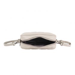 Sac Bandoulière Blanca XS en Synthétique Matelassé