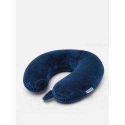 Oreiller de Voyage Molletonnée Comfort Bleu Minuit