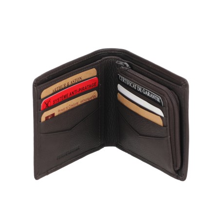 Portefeuille Italien Terry en Cuir 