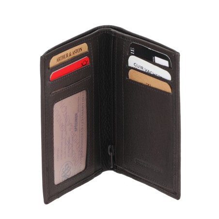 Portefeuille Italien Terry en Cuir 