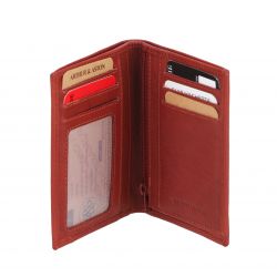Portefeuille Italien Terry en Cuir 