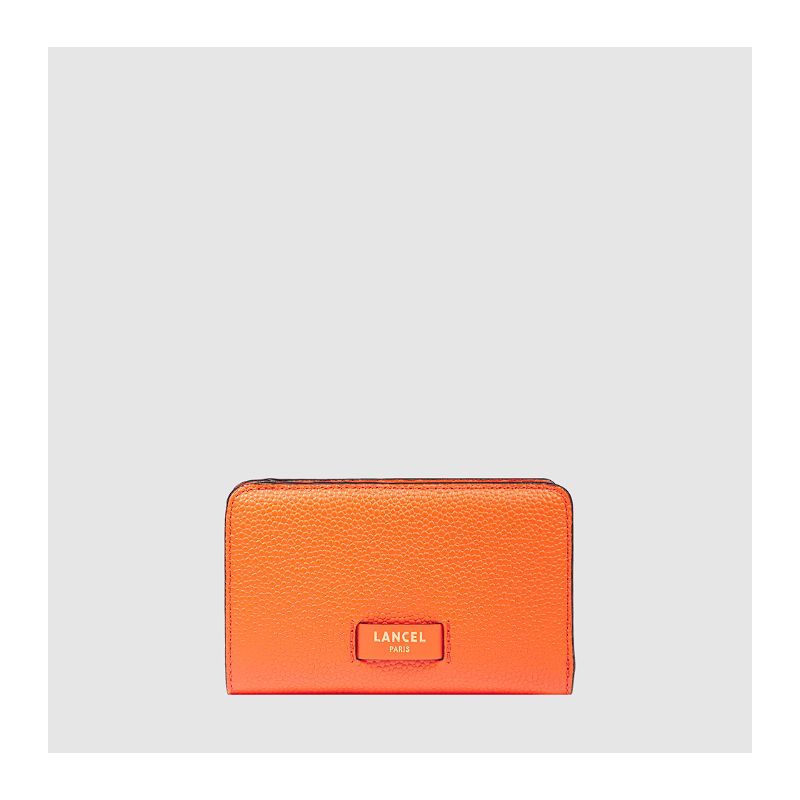 Portefeuille Compact Ninon en Cuir - Lancel Portefeuille Compact Ninon en Cuir - Lancel