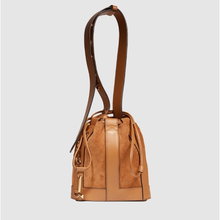 Sac Seau M Elles en Cuir et Suède 