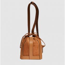 Sac Seau M Elles en Cuir et Suède 