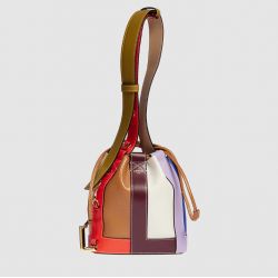 Sac Seau S Elles en Cuir Multicolor