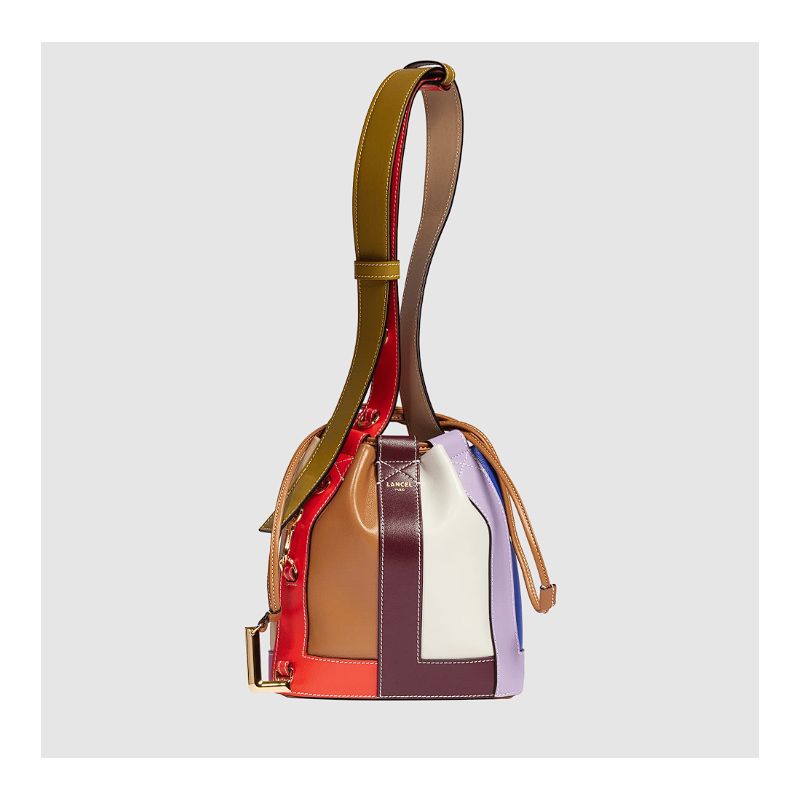 Sac Seau S Elles en Cuir Multicolor Sac Seau S Elles en Cuir Multicolor
