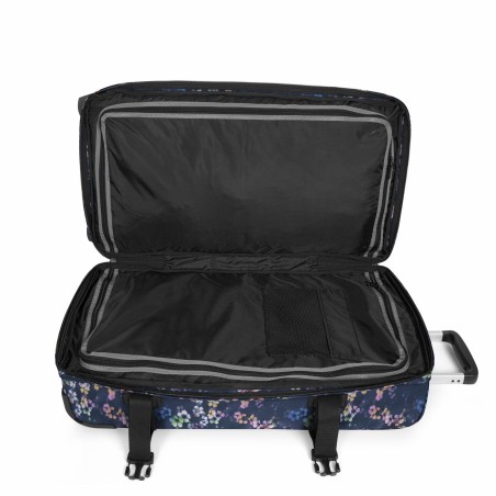 Valise 2 Roulettes Transit'R M Flora Fade Navy - Eastpak