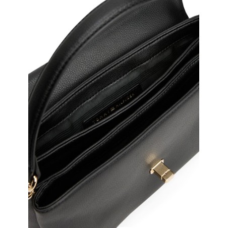 Sac Epaule TH Moderne Conv Cro Noir en Synthétique