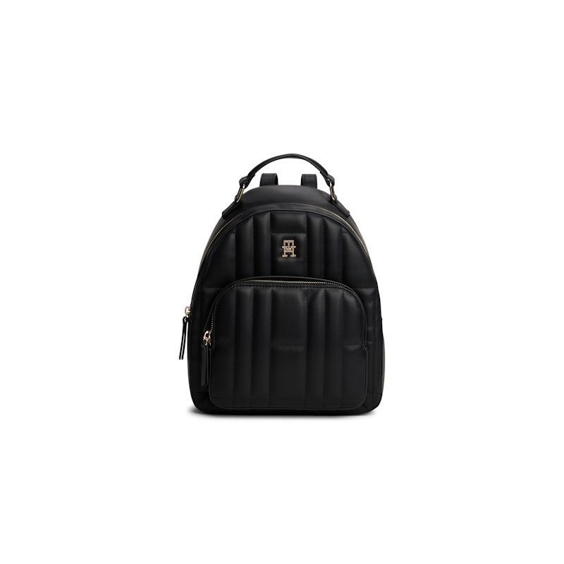Sac à Dos TH Noir en Synthétique Sac à Dos TH Noir en Synthétique