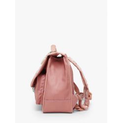 Cartable 33cm Toile de Jouy Rose