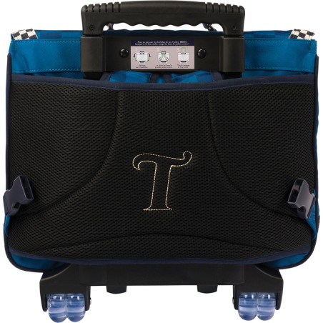 Cartable Trolley Marceau 38cm en Toile - Tann's