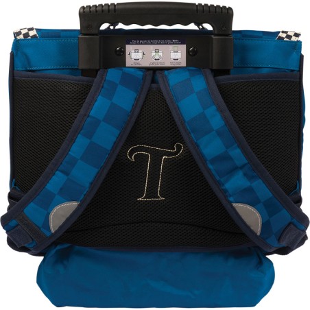 Cartable Trolley Marceau 38cm en Toile - Tann's