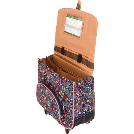 Cartable Trolley Alba Multicolore- Tann's