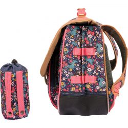 Cartable Alba 38cm Poche Gourde 
