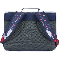 Cartable Emilie 38cm en Toile 