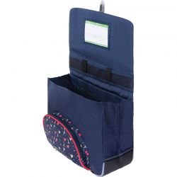 Cartable Emilie 38cm en Toile 