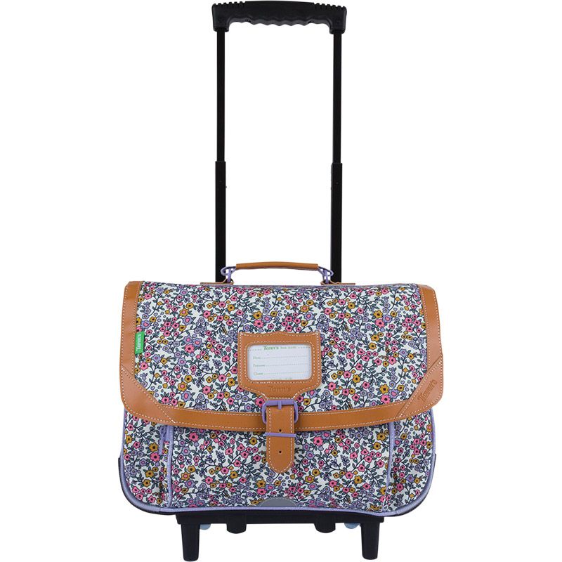 Cartable Trolley Multicolore May 38cm Cartable Trolley Multicolore May 38cm