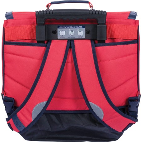 Cartable Trolley Antoine rouge - Tann's