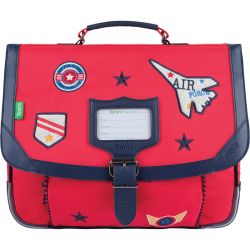 Cartable Antoine 35cm Rouge 