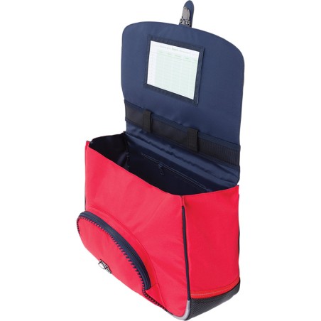 Cartable Antoine 35cm Rouge- Tann's