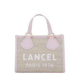 Petit Sac Cabas d'Eté S en Toile de Jute - Lancel