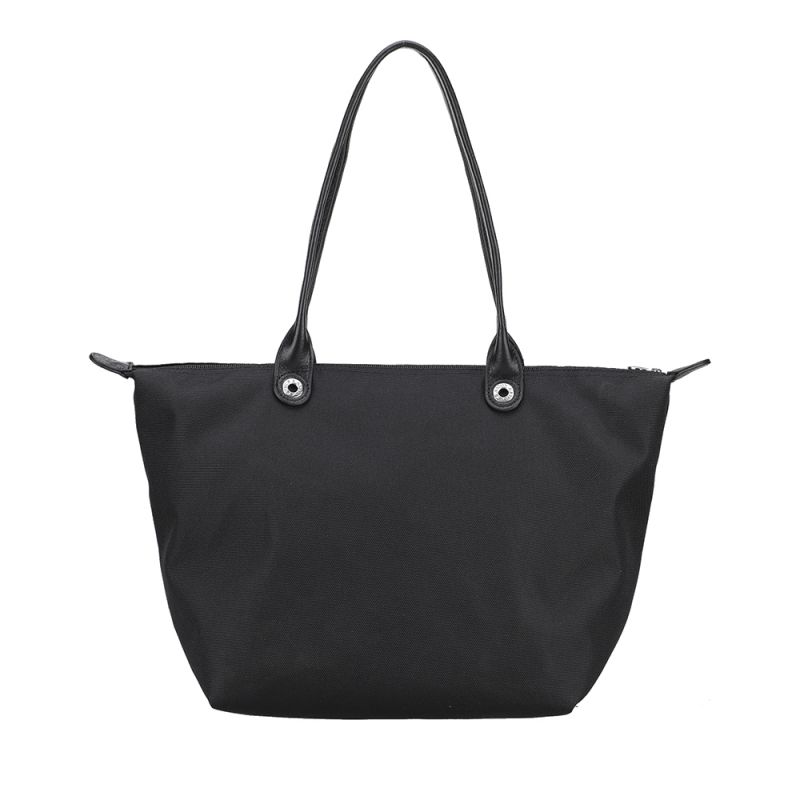 Grand sac cabas porté épaule Louise en polyester