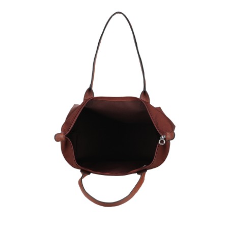 Grand sac cabas porté épaule Louise en polyester