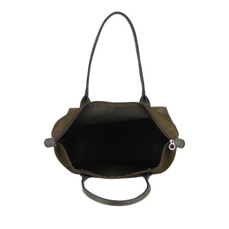 Grand sac cabas porté épaule Louise en polyester