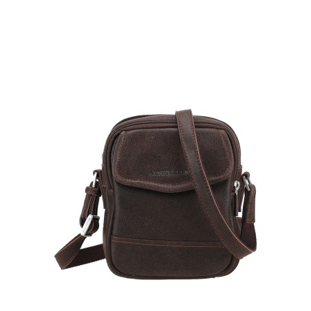 Moyen sac travers Owen en cuir 