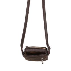 Moyen sac travers Owen en cuir 
