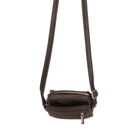 Moyen sac travers Owen en cuir 