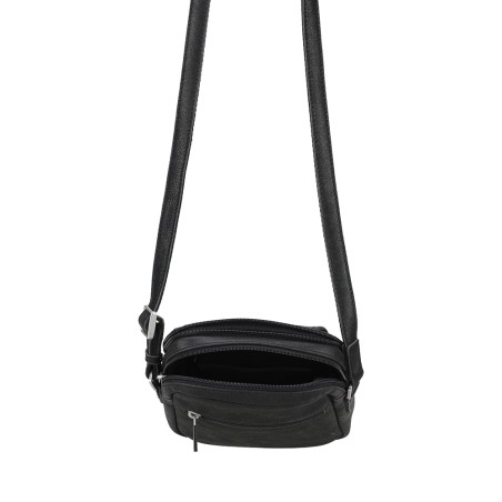 Grand sac travers Owen en cuir 