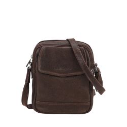 Grand sac travers Owen en cuir 