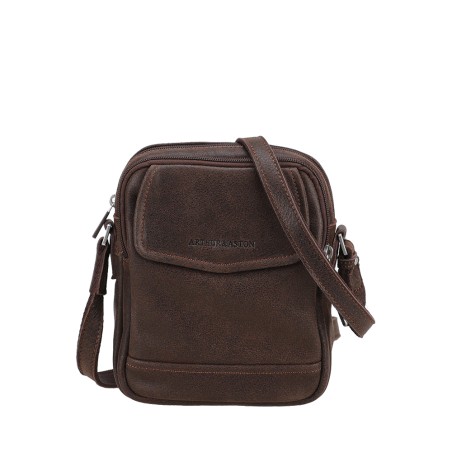 Grand sac travers Owen en cuir 