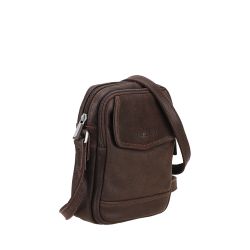 Grand sac travers Owen en cuir 