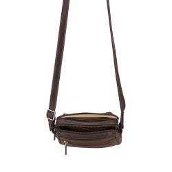 Grand sac travers Owen en cuir 