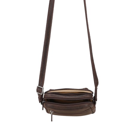 Grand sac travers Owen en cuir 