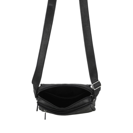 Maxi sac travers Owen en cuir