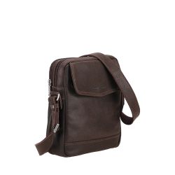 Maxi sac travers Owen en cuir