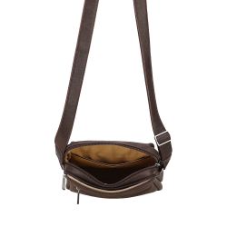 Maxi sac travers Owen en cuir