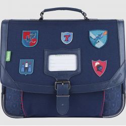 Cartable Lancelot 35cm Bleu