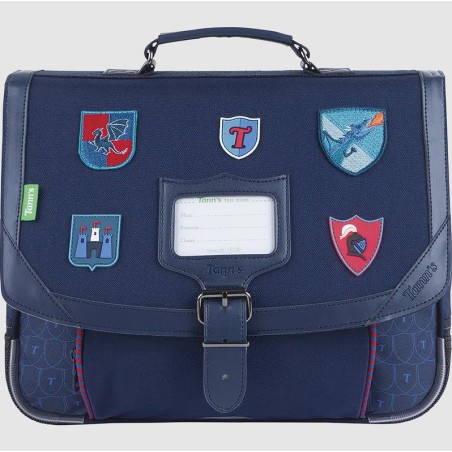 Cartable Lancelot 35cm Bleu - Tann's