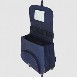 Cartable Trolley 38cm Lancelot Bleu