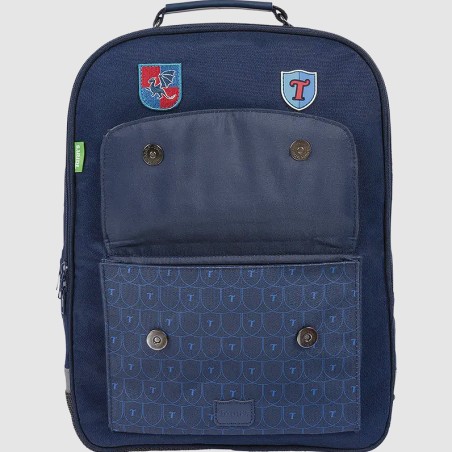 Cartable Trolley 38cm Lancelot Bleu - Tann's