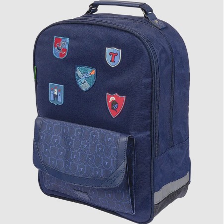 Cartable Trolley 38cm Lancelot Bleu - Tann's