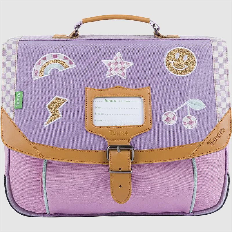 Cartable Manon 35cm Violet/Rose