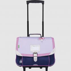Cartable Trolley 38cm Lisa Violet