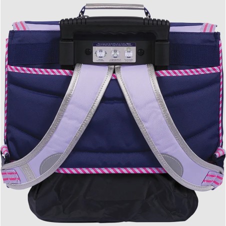 Cartable Trolley 38cm Lisa Violet- Tann's