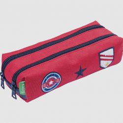 Trousse Double Antoine Rouge